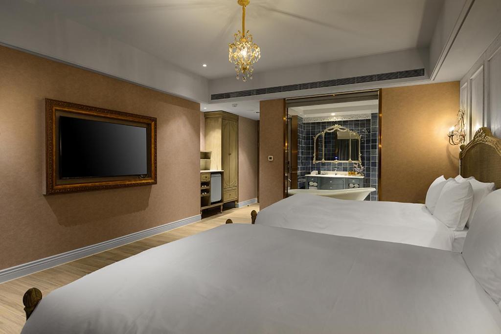 Апартаменты 格拉斯行館 Grasse Grace Manor Наньчжуан Экстерьер фото